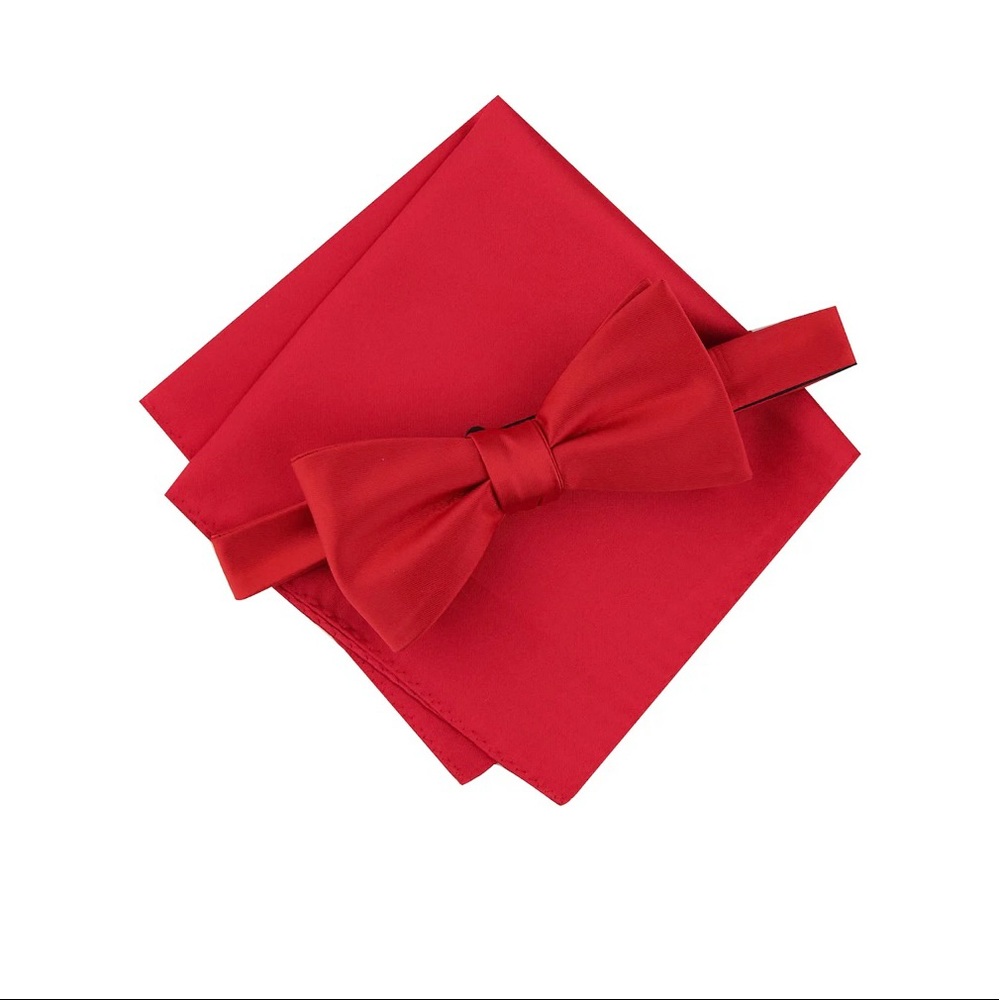 NWT Men’s Bespoke Pre-tied bowtie set